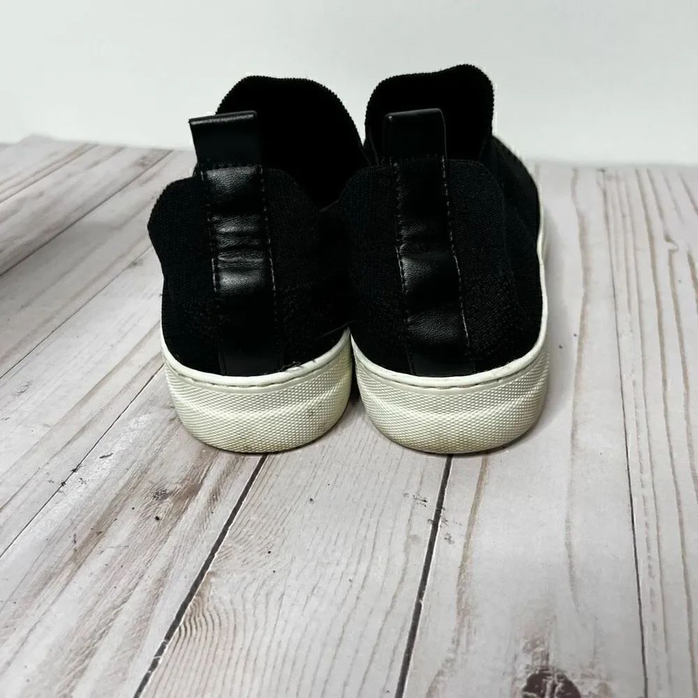 Madden Girl Black Buff Stretch Comfort Shoes - Picture 7 of 10